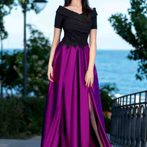 Rochie Genoveva Mov