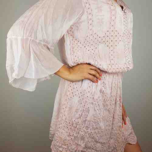 Rochie Matase Ana (roz-perlat)