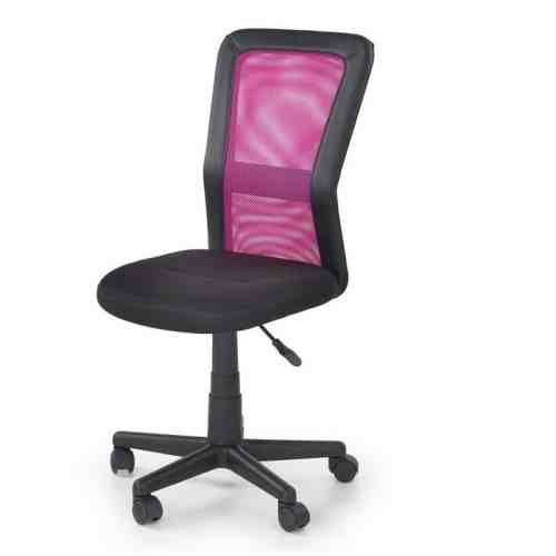 Scaun birou copii Cosmo negru/roz