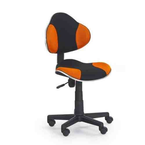 Scaun birou copii Flash negru/orange