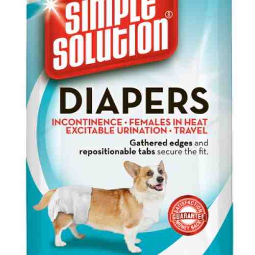 Scutece pentru caini Simple Solution S 12 bucati