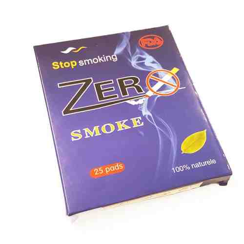 Set 25 plasturi cu nicotina Zerosmoke ideal pentru a renunta la fumat