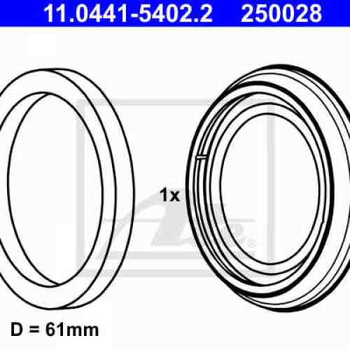 Set garnituri Etrier frana ATE 11.0441-5402.2