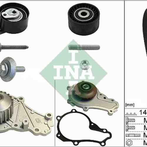 Set pompa apa + curea dintata INA 530 0239 30