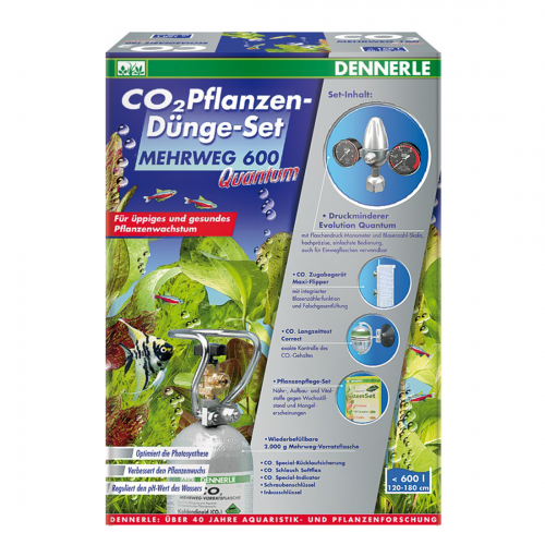 Sistem CO2 Dennerle Reincarcabil Quantum 600 2 kg