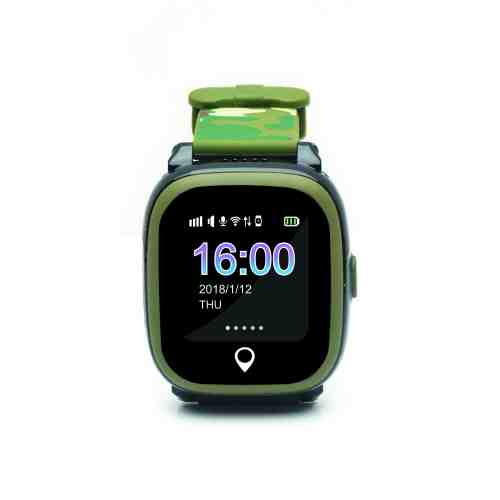 Smartwatch pentru copii cu GPS tracker - camuflaj