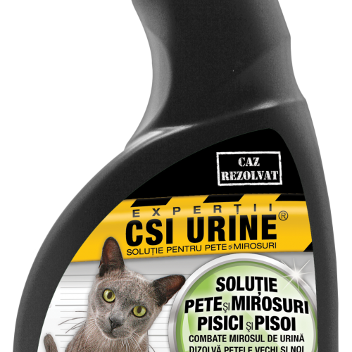 Solutie pentru pete si mirosuri CSI Urine Cat Spray 500 ml
