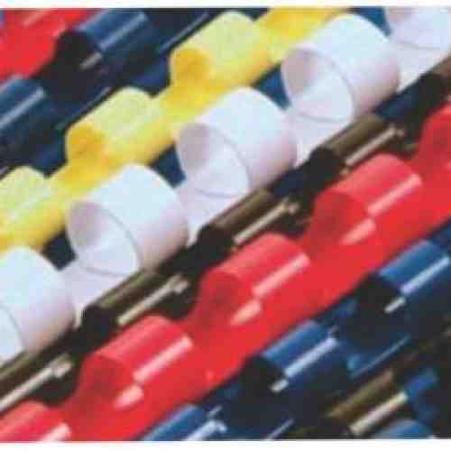 Spira plastic 8mm Office-Cover rosu 100 bucati/set