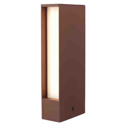 Stâlpișor pentru iluminat exterior Redo TWIN LED 8W, dispersie laterală dublă