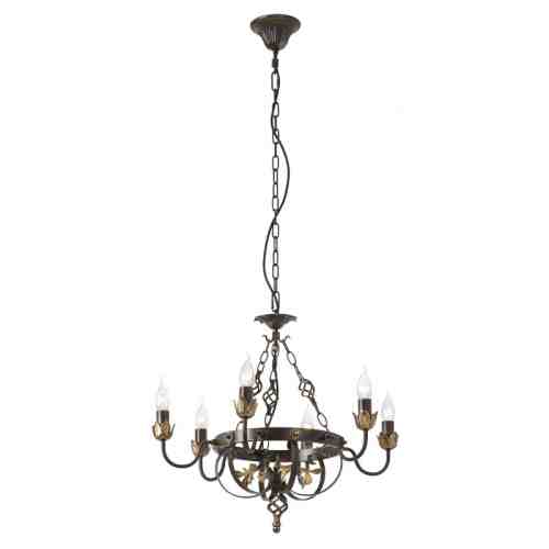 Suspensie/Lustră 6 brațe Redo Carla ø580mm