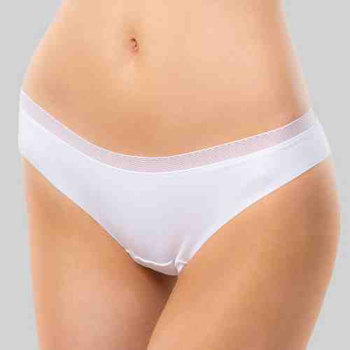tanga Invisible din bumbac, margini taiate cu laser