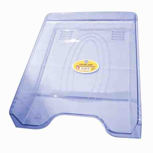 Tavita documente A4 ARK 350 plastic transparent albastru