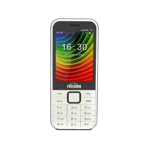 Telefon mobil barphone Freeman 2.8 inch T301 alb DUAL SIM