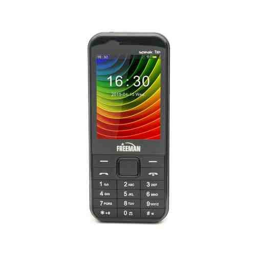 Telefon Mobil Barphone Freeman 2.8 inch T301 Negru - Dual SIM Camera Bluetooth Timp convorbire 8 ore