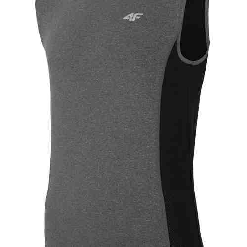 Tricou sport barbatesc 4F Dry Control Grey