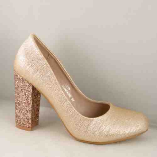 Pantofi Fiesta Gold 9 cm