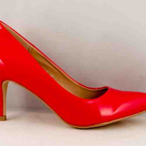 Pantofi Stiletto red Toc 7 cm