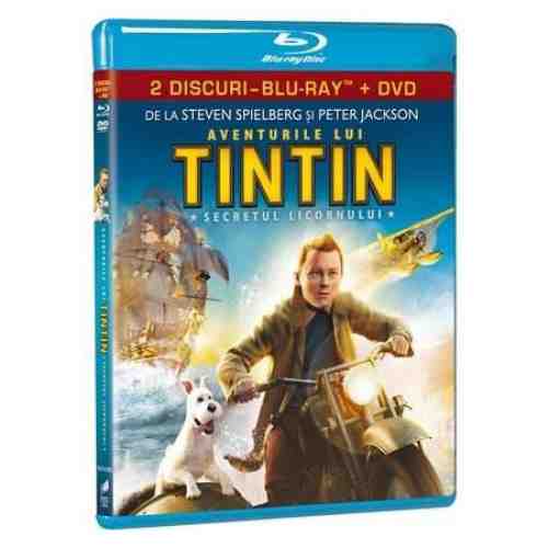 Aventurile lui Tintin combo DVD+BD (Blu Ray Disc) / The Adventures of Tintin | Steven Spielberg