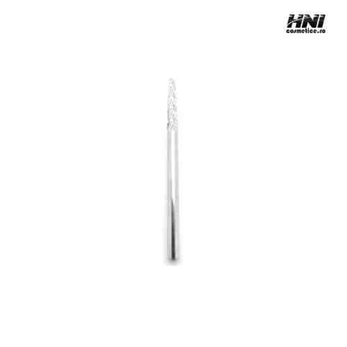 Cap pentru freza conic mic cu capat alungit din diamant