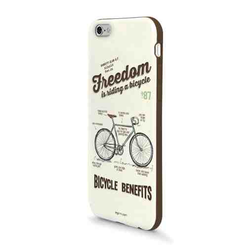 Carcasa IPhone 6 / 6s - Freedom is riding a bicycle | Legami