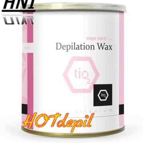 Conserva ceara clasica roz cu titan 800 ml - tin pink classic wax with titanium 800 ml
