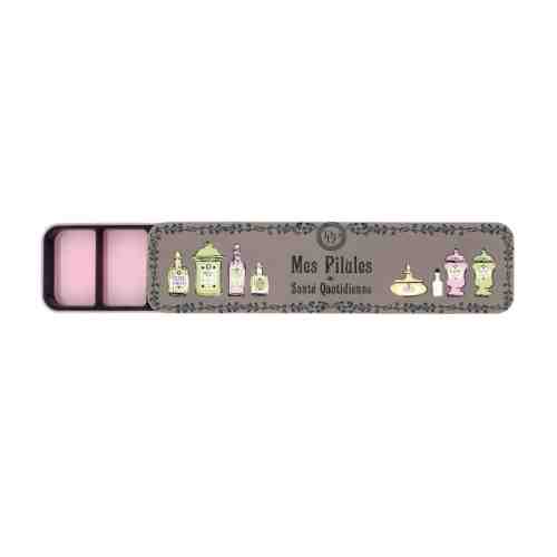 Cutie metalica - Boite a Pilules - Rose | Derriere la porte
