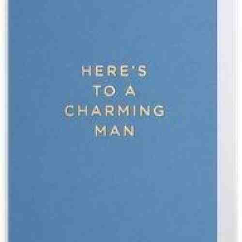 Felicitare - Here's to a charming man | Lagom Design