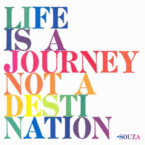 Felicitare - Life is a journey | Quotable Cards