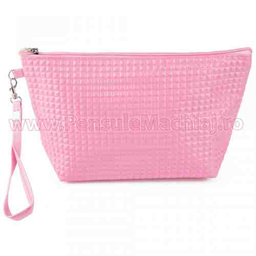 Geanta Produse Cosmetice tip Portfard Dream Pink