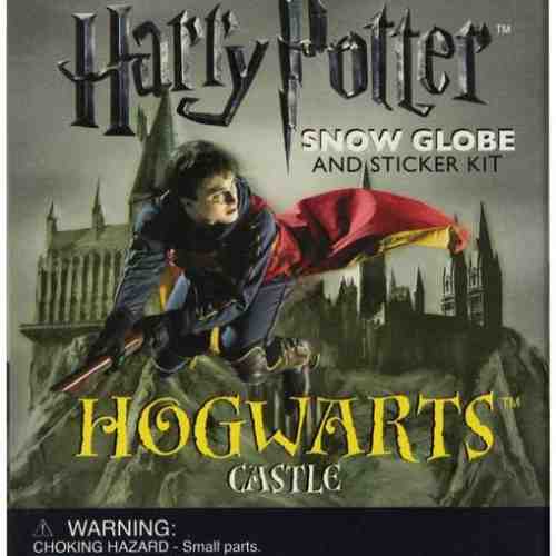 Harry Potter Hogwarts Castle Snow Globe and Sticker Kit | Running Press