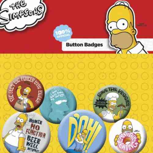 Insigne - Simpsons - mai multe modele | GB Eye