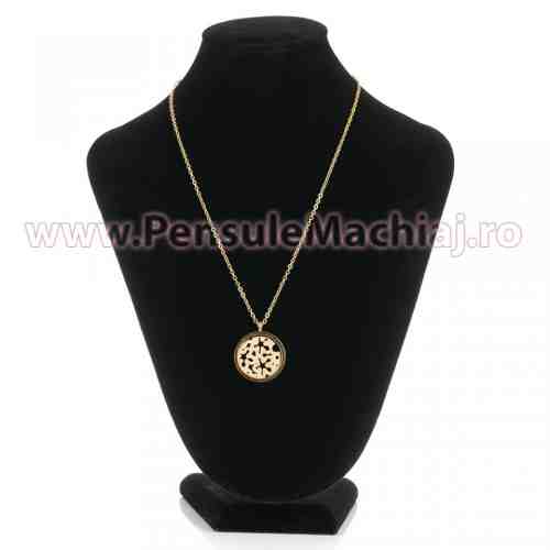 Lantisor Inox cu Medalion - Love for Gold