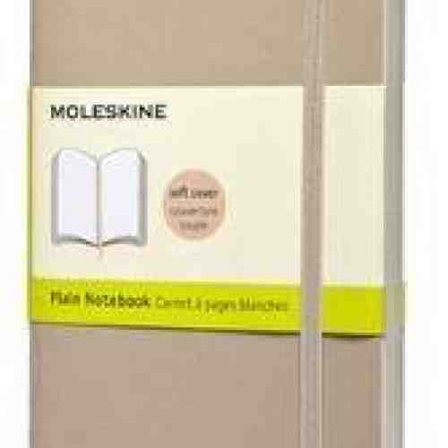 Moleskine Soft Cover Khaki Beige Pocket Plain Notebook | Moleskine