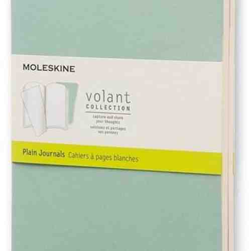 Moleskine Volant Journal Plain Large Sage Green/Seaweed Green | Moleskine