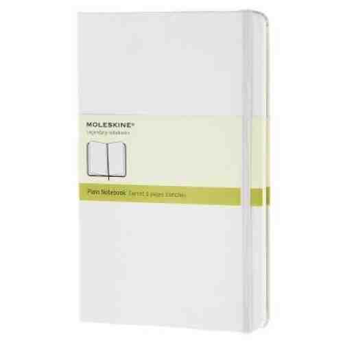 Notebook Pocket Plain White Hard Cover | Moleskine