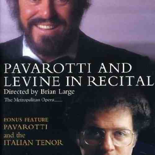 Pavarotti And Levine In Recital DVD | Luciano Pavarotti