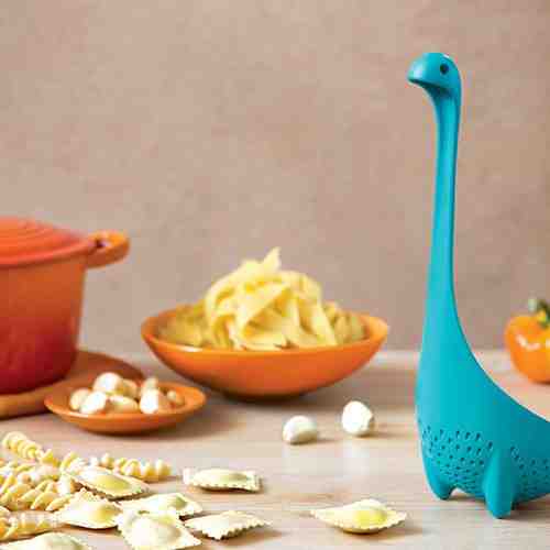 Polonic cu strecuratoare turquoise - Nessie | OTOTO