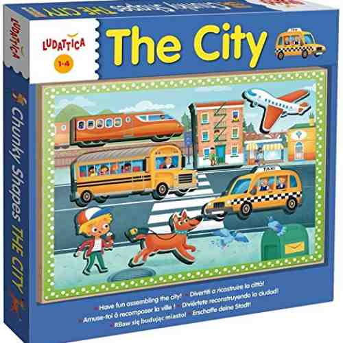 Puzzle Bebelusi din Lemn - Orasul | Piatnik