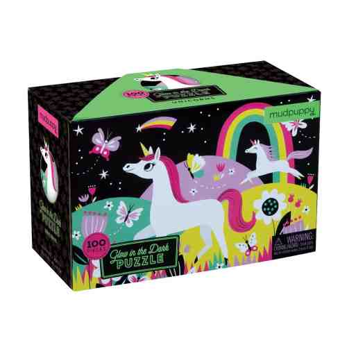 Puzzle fosforescent - Unicorns | Mudpuppy