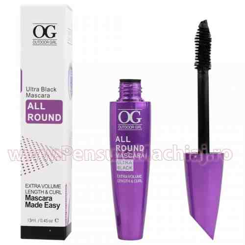 Rimel Extra Volum si Alungire - Mascara Extra Volume Length & Curling, 13g