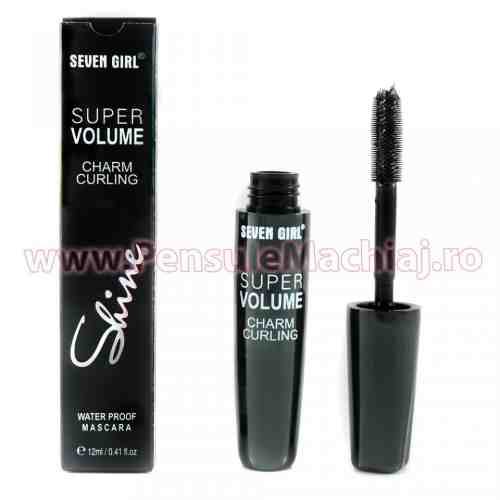 Rimel pentru volum, Mascara Super Volume Waterproof - Seven Girl Shine