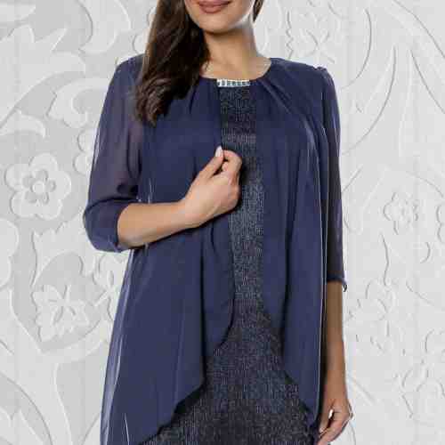 Rochie Natasa Bleumarin