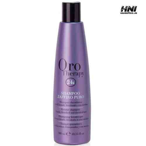 Sampon pentru par blond sau decolorat Oro Therapy Zaffiro 300ml
