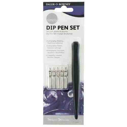 Stilou - toc si 5 penite | Daler Rowney