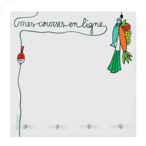 Tabla magnetica - Pateres Gaia en Ligne | Derriere la porte