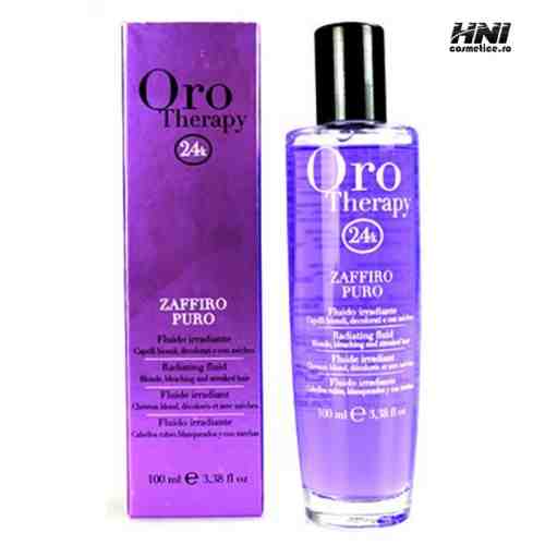 Ulei pentru par blond sau decolorat Oro Therapy Zaffiro