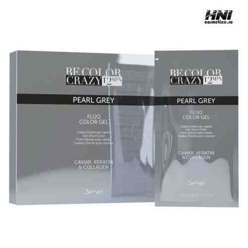 Vopsea de par Gri Perlat Be Color Crazy 12 min fara amoniac 30 ml