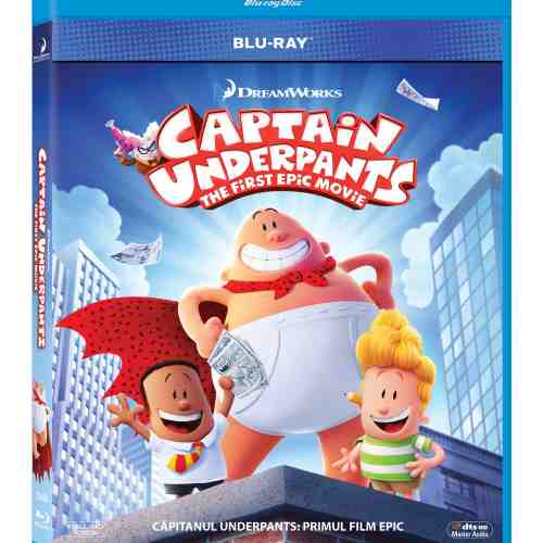 Capitanul Underpants - Primul film epic (Blu Ray Disc) / Captain Underpants - The first epic movie | David Soren