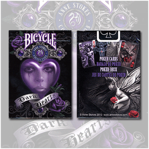 Carti de joc - Bicycle Anne Stokes Dark Hearts | Magic Hub