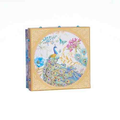 Cutie pentru cadou - Floral Peacock, medie | Meridian Import Company